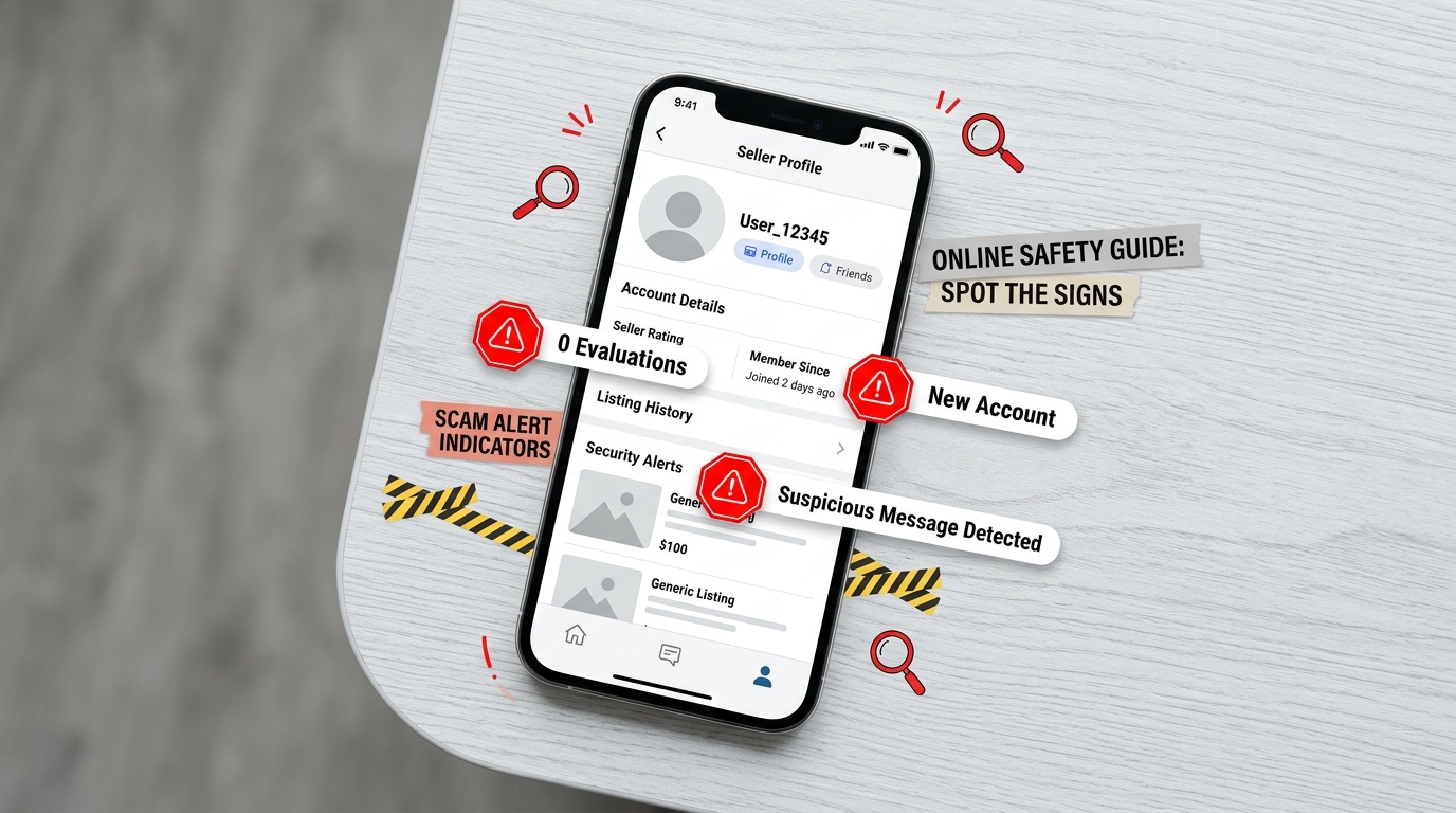 Signaux d'alerte arnaque Vinted