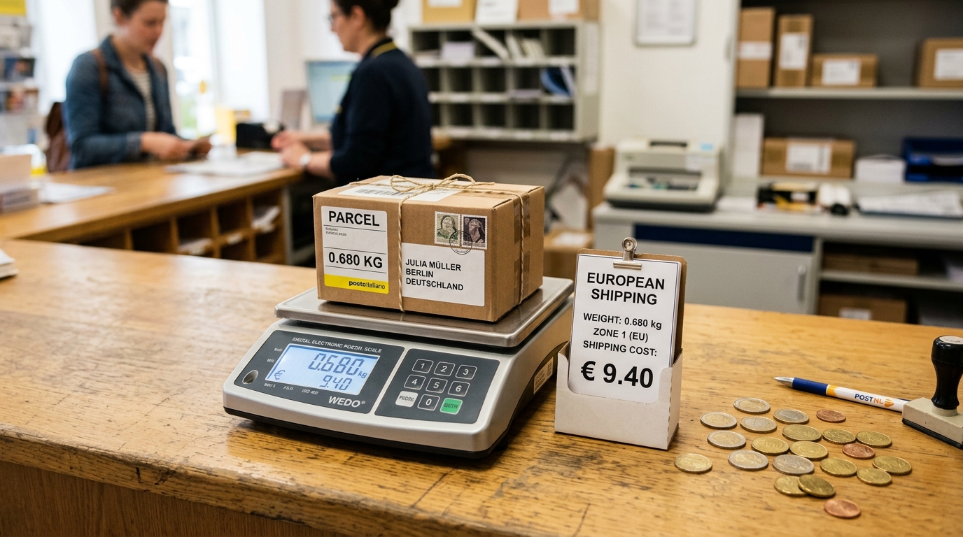 Wie hoch sind die Versandkosten bei Vinted für ein kleines Paket?