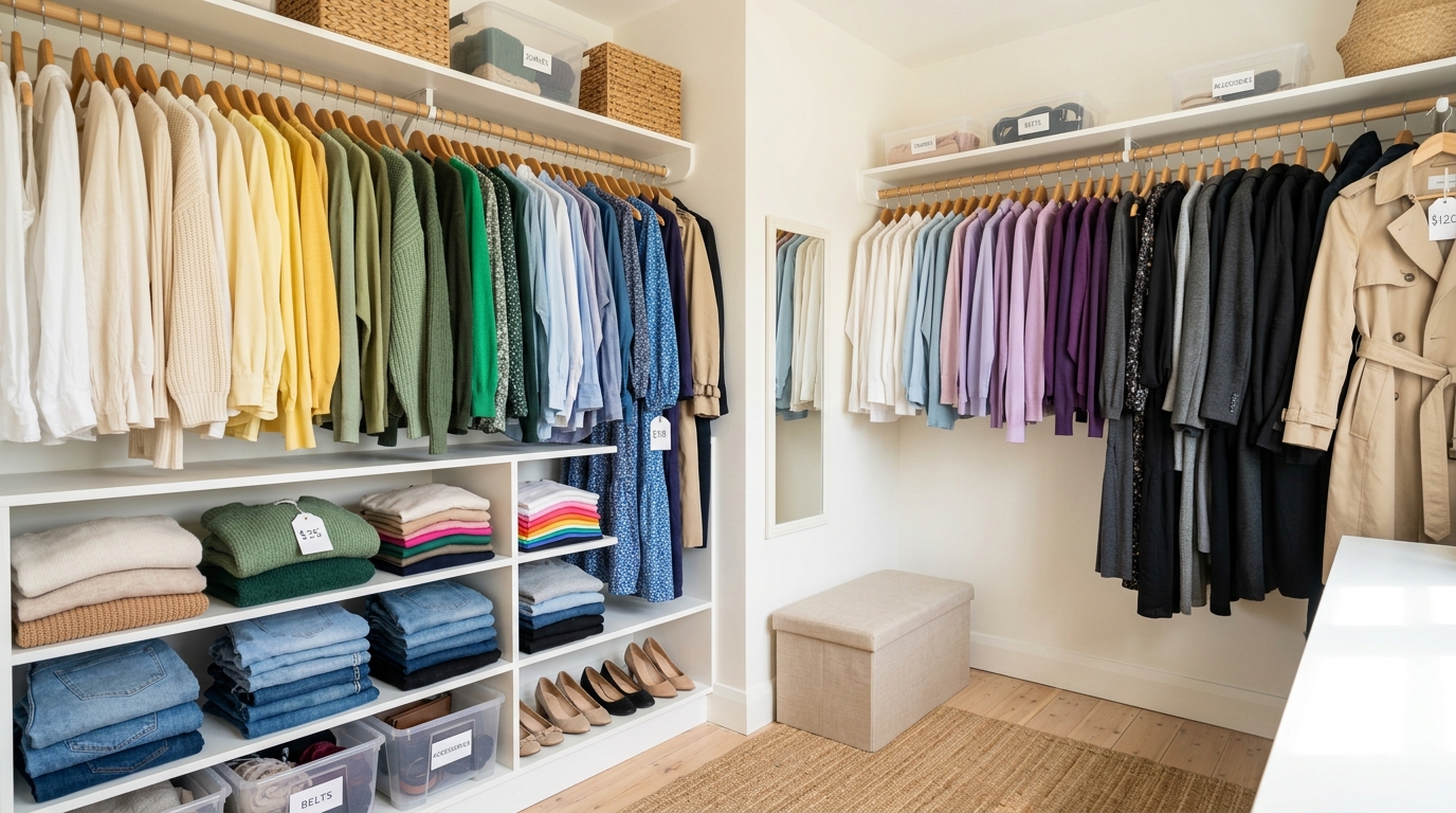 How to organize and sell effectively on Vinted: tips for sorting and tidying your wardrobe