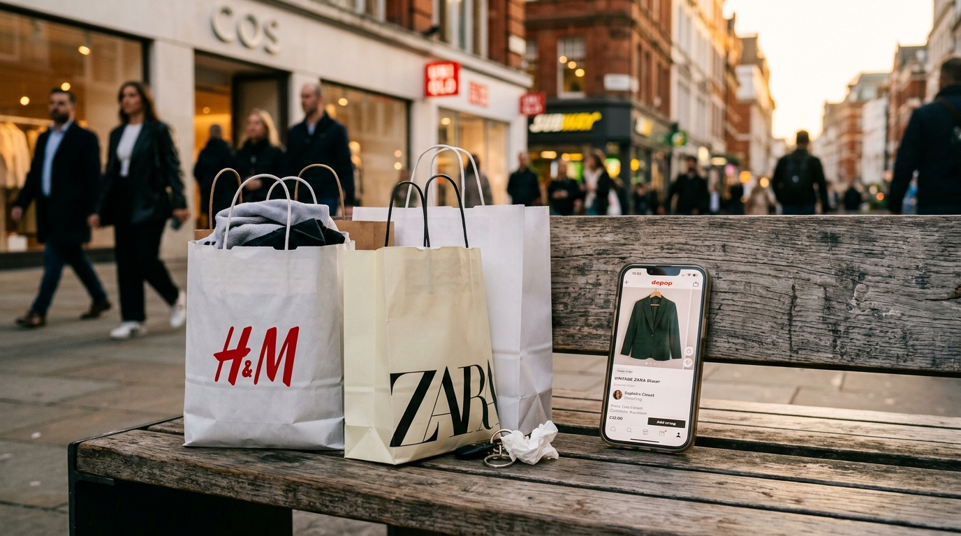 Vinted Resell et fast fashion
